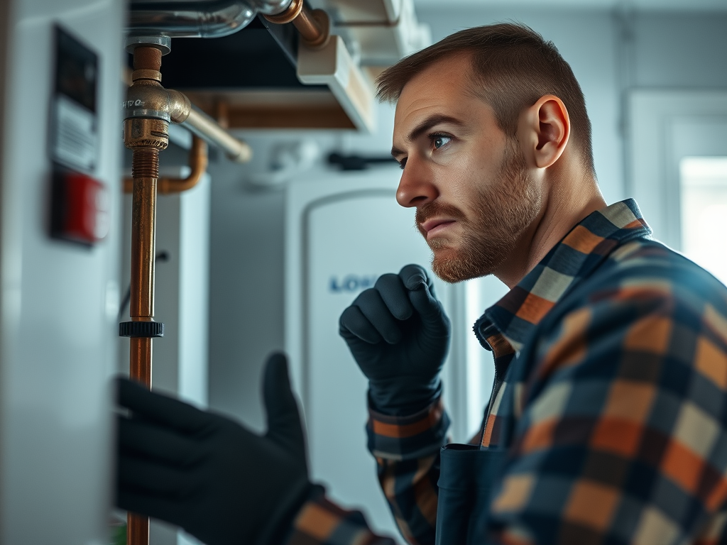 a-plumber-inspecting-a-home-boiler